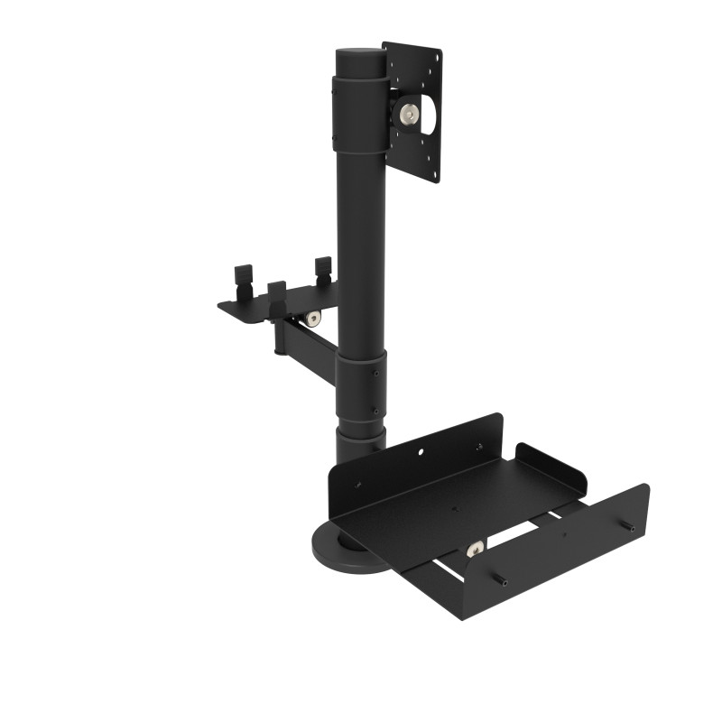 KVADO Універсальна ергономічна касова стійка для POS-обладнання (kvado-pos-018)