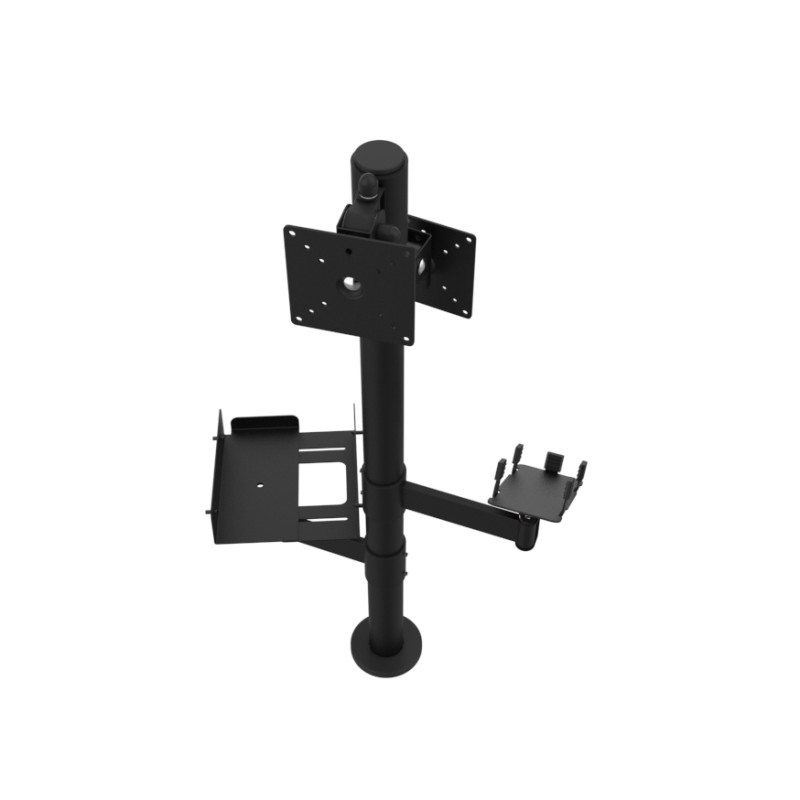 KVADO Універсальна ергономічна касова стійка для POS-обладнання (kvado-pos-021)