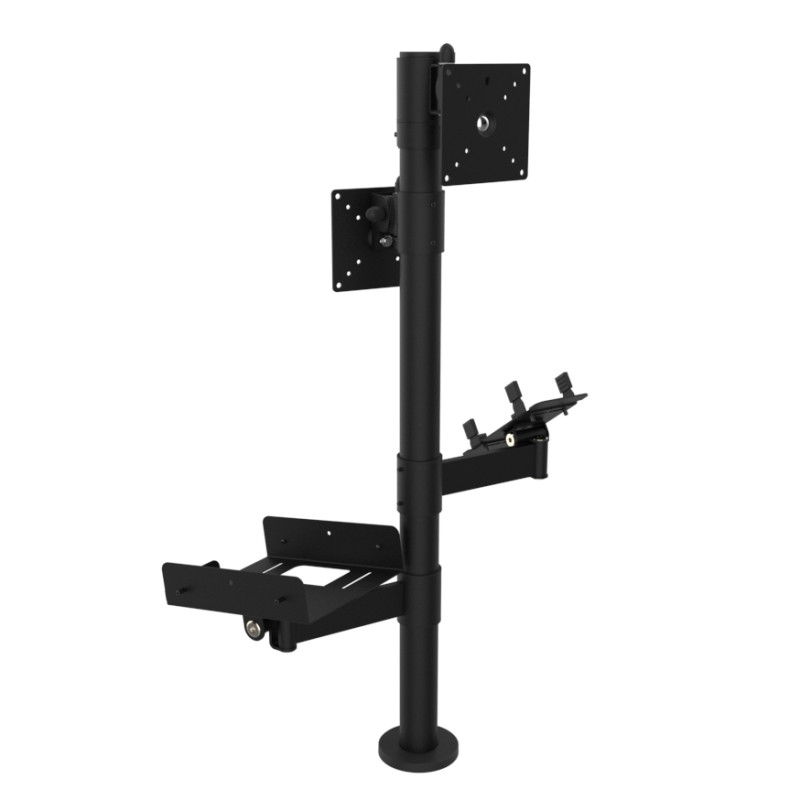 KVADO Універсальна ергономічна касова стійка для POS-обладнання (kvado-pos-021)