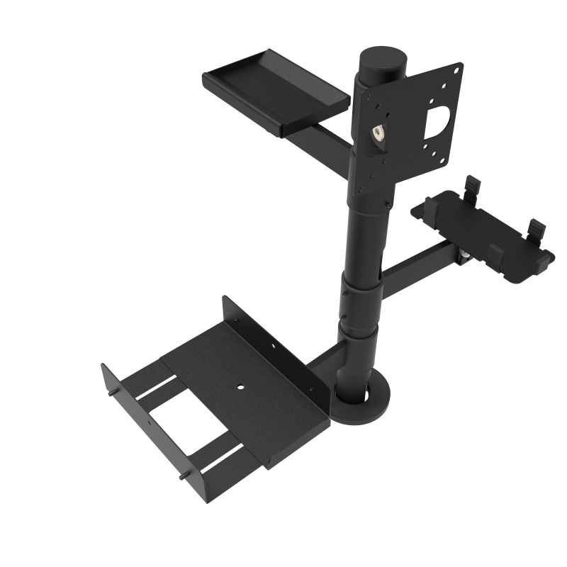 KVADO Універсальна ергономічна касова стійка для POS-обладнання (kvado-pos-017)