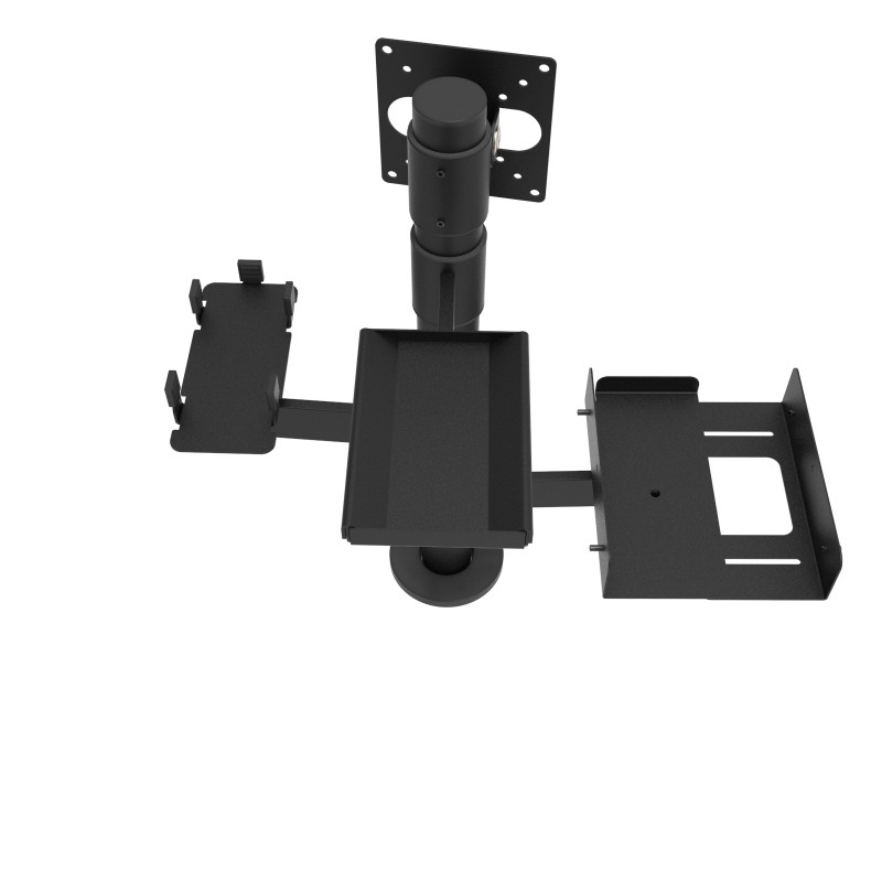 KVADO Універсальна ергономічна касова стійка для POS-обладнання (kvado-pos-017)