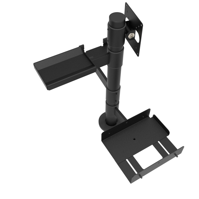 KVADO Універсальна ергономічна касова стійка для POS-обладнання (kvado-pos-017)