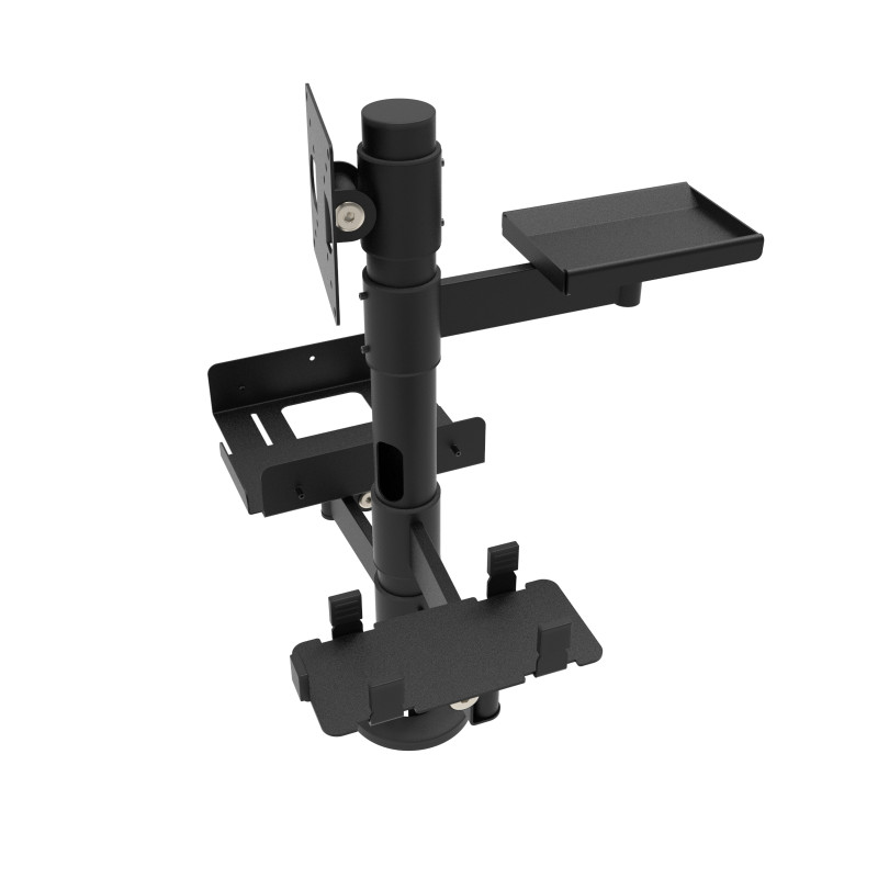 KVADO Універсальна ергономічна касова стійка для POS-обладнання (kvado-pos-017)