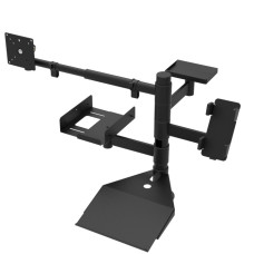 KVADO Універсальна ергономічна касова стійка для POS-обладнання (kvado-pos-011)