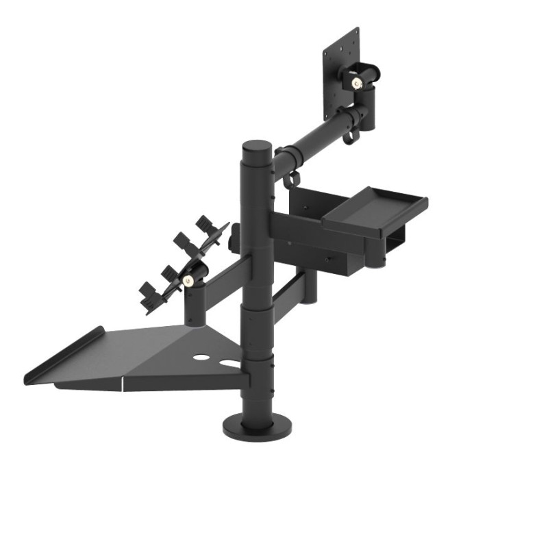KVADO Універсальна ергономічна касова стійка для POS-обладнання (kvado-pos-011)