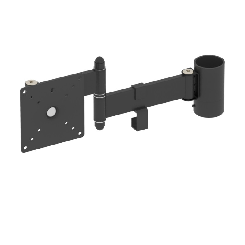 KVADO Шарнірний кронштейн для монітора, збільшена втулка, з горизонтом