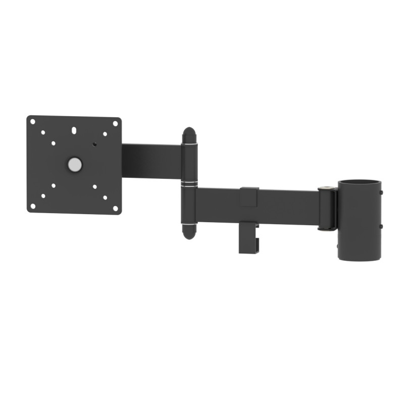 KVADO Шарнірний кронштейн для монітора, збільшена втулка, з горизонтом