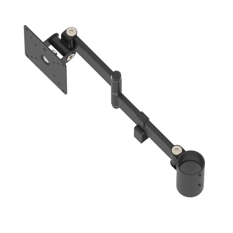 KVADO Шарнірний кронштейн для монітора, збільшена втулка, з горизонтом