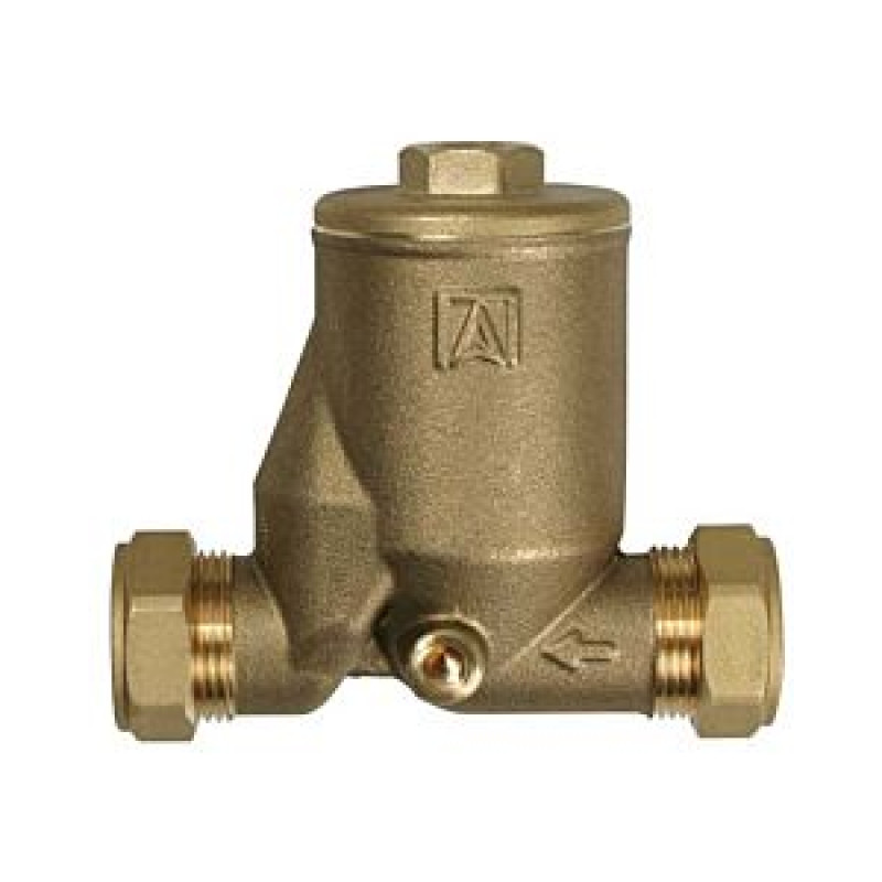 Сепаратор повітря, двостороннє з'єднання 3/4" Pmax 6 бар, Tmax 150°C латунь Afriso