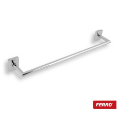 Ferro Вішалка AUDREY для полотенца одинарная 45 см, хром (AD07)