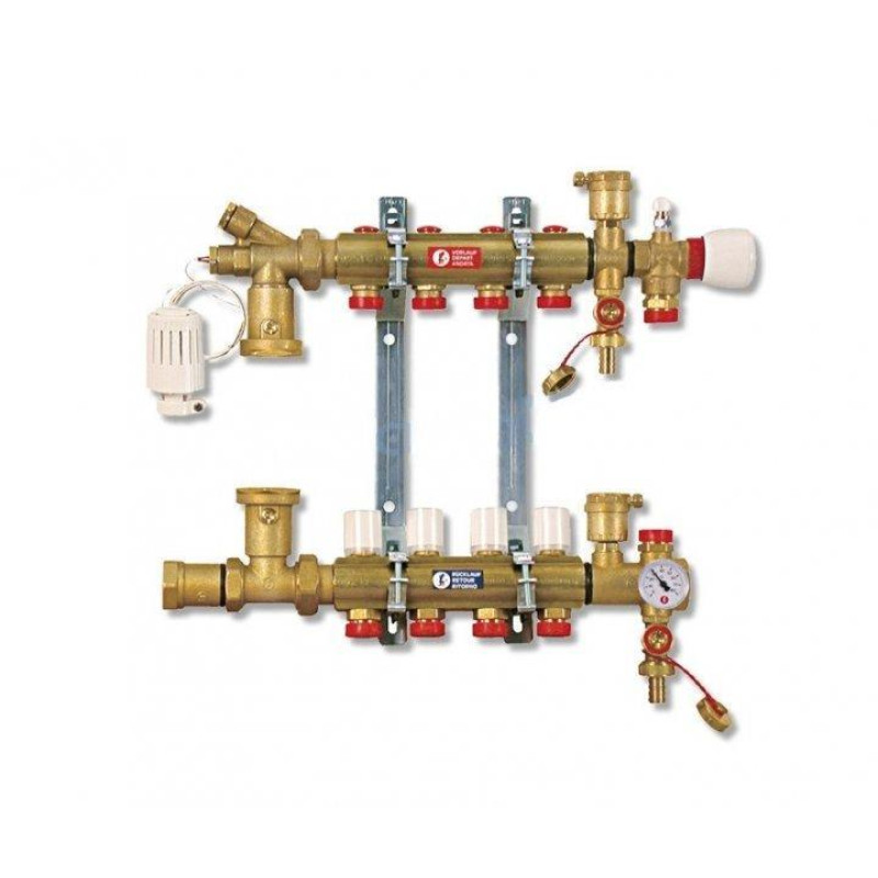 Коллектор сборный теплого пола 5 контуров