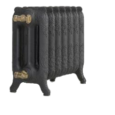 Радиатор чугунный 5 секций  GuRaTec Apollo 350/05 RAL 9016 (1105/9016)