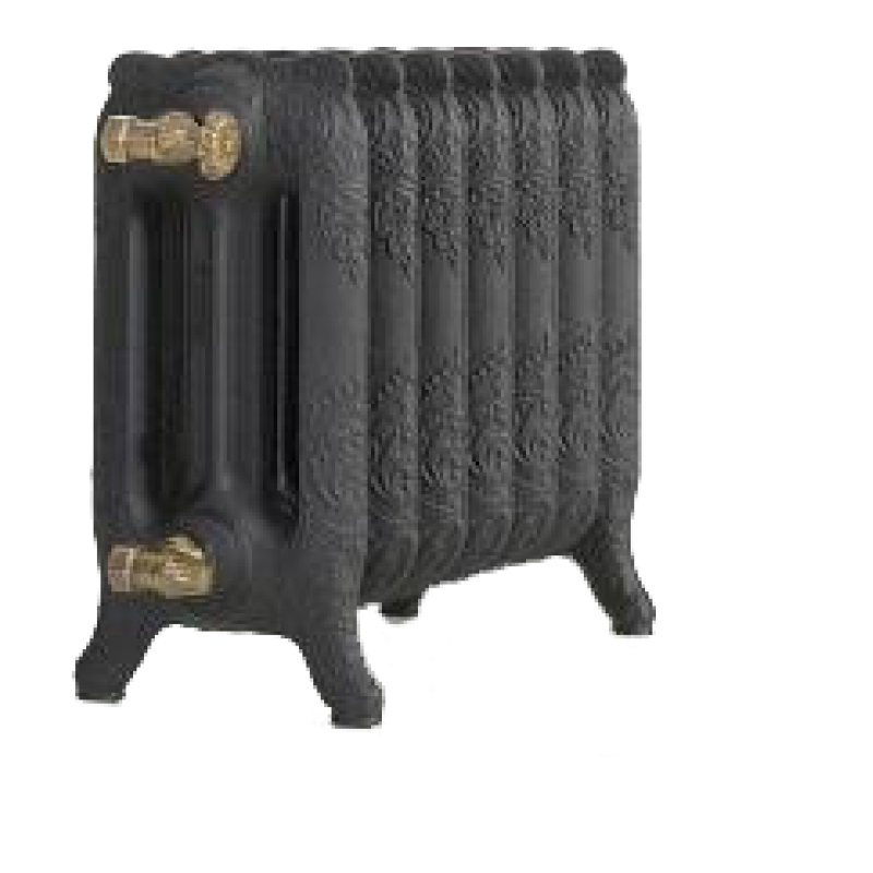 Радиатор чугунный 5 секций  GuRaTec Apollo 350/05 RAL 9016 (1105/9016)