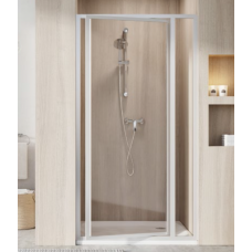 Душевая дверь SDOP-100 Grape+белый Ravak (03VA0100ZG)