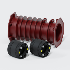 Цокольна вставка RDS1 DN 200 (50-125мм) poloplast