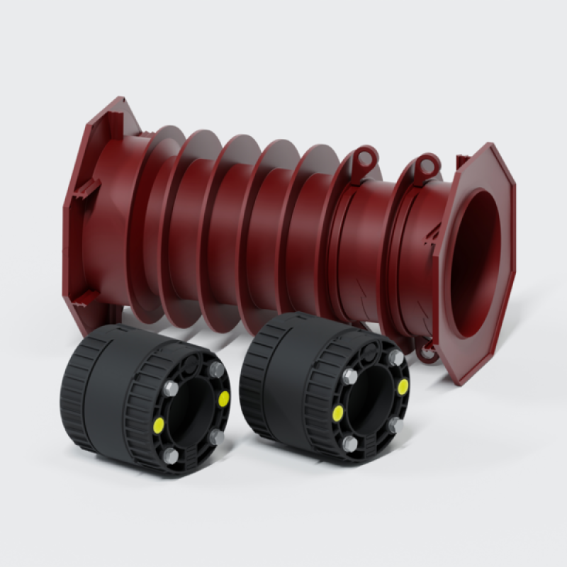 Цокольна вставка RDS1 DN 200 (50-125мм) poloplast