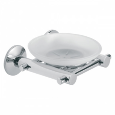 Мильниця LAGO скляна хром Ferro (A02)