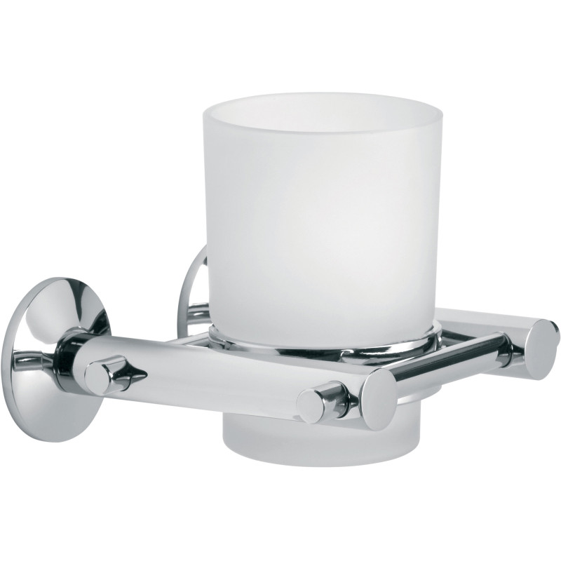 Склянка LAGO одинарний хром Ferro (A03)