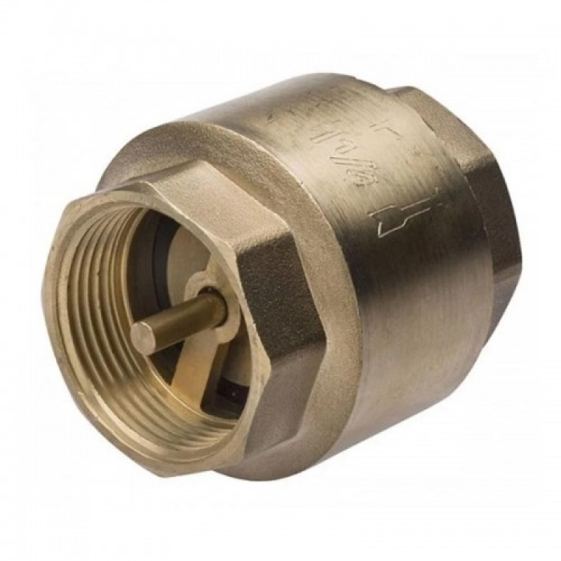 Клапан зворотний 3/4" з латунною мембраною латунь FERRO (ZZM2)