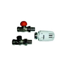 Комплект Standart прямой (термоголовка М28, клапан TS90-V 1/2", RL-1) Herz