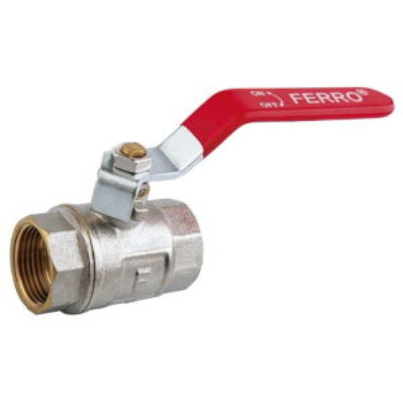 Кран кульовий важіль FF 4" п/п вн/вн FERRO (KP9)