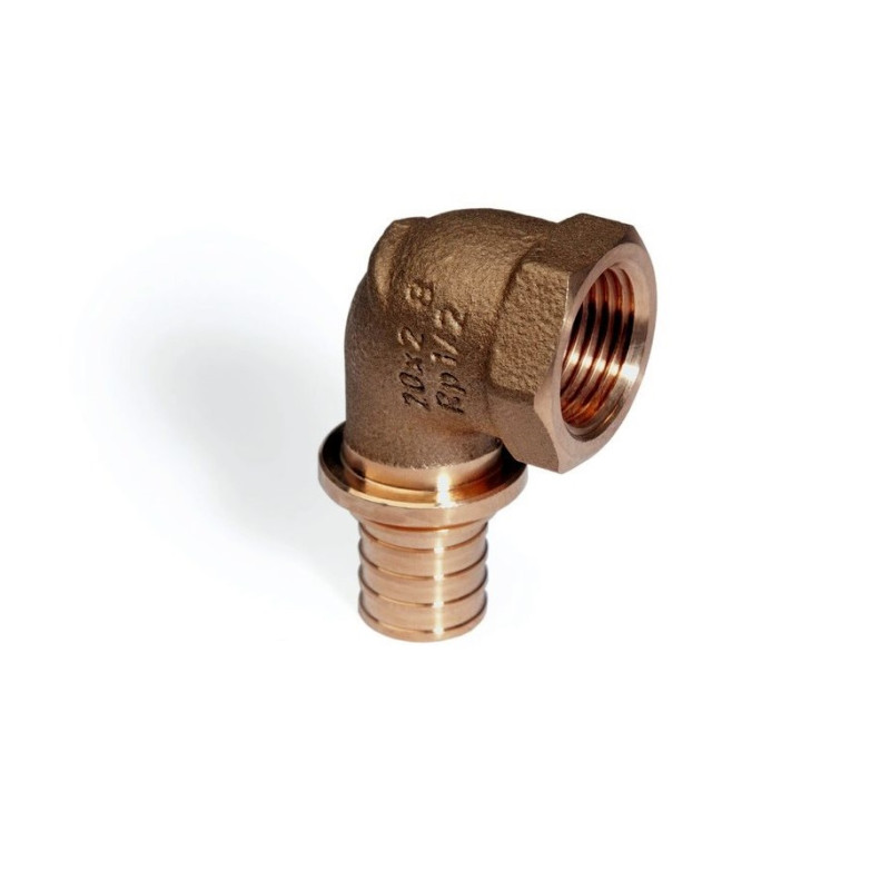 Угольник RAUBASIC с внутренней резьбой 16 - Rp 3/4" с гильзой