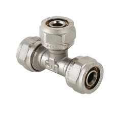 Трійник обтискний перехідний 16х20х16 Valtec