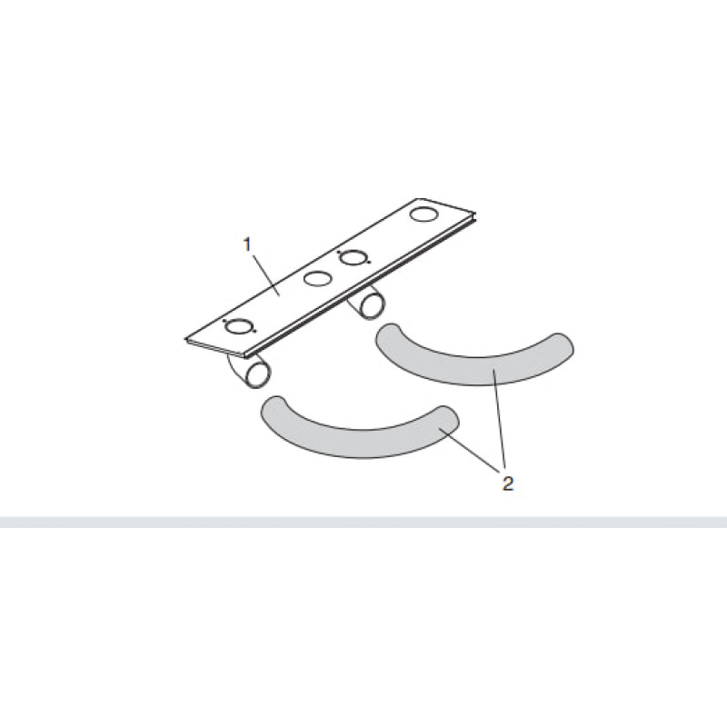 Комплект для сбора воздуха извне котла 100M - S BERETTA  1102449