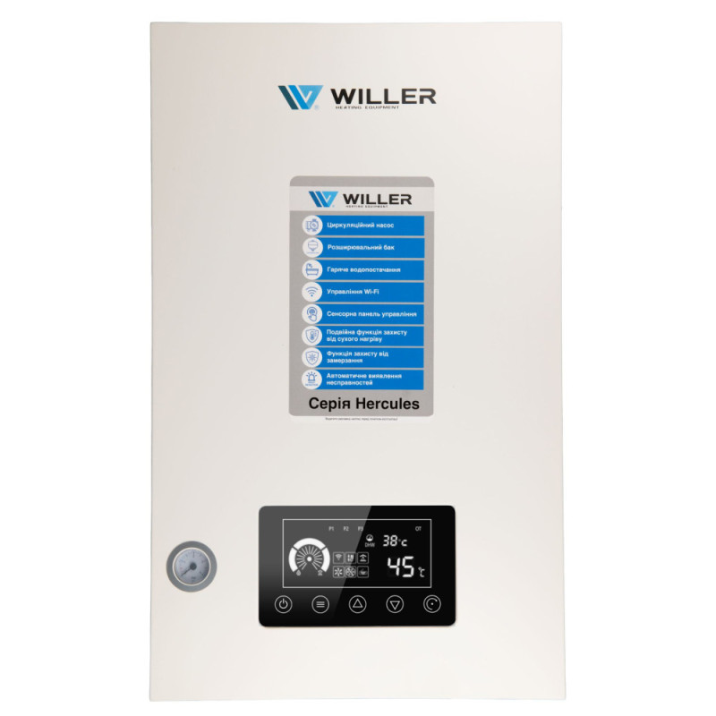 WILLER DPT316 Hercules WF котел электрический двухконтурный (DPT316 Hercules WF)