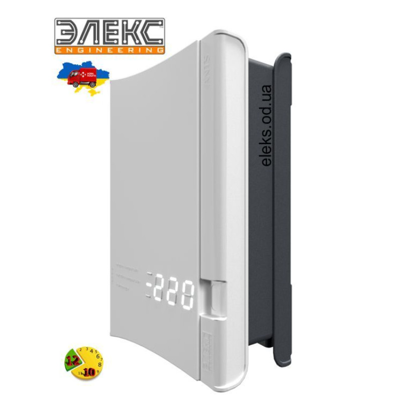 Элекс АНТС У2000 (1320 Вт/ВА) однофазный релейный стабилизатор напряжения (АНТС2000)