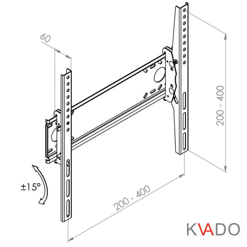KVADO Кронштейн КВАДО К-151