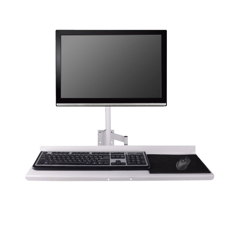 KVADO Настенное рабочее место чорне