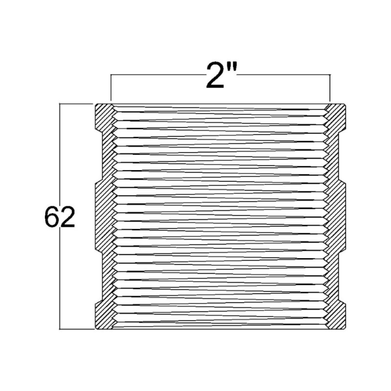 SD Forte Муфта 2" ВВ SF35650