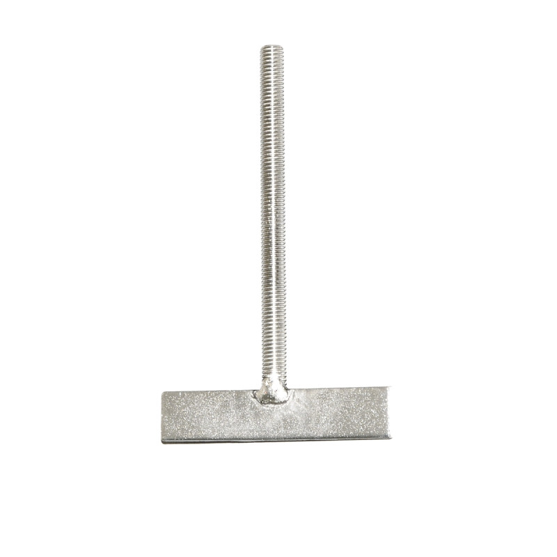 KVADO Комплект кріплення до бетонної решітки - кріплення Т-образне, нержавіюча сталь