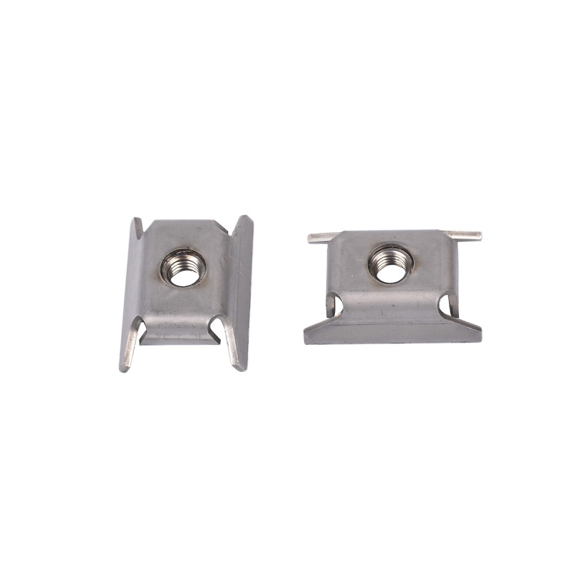 KVADO Анкер для підлог з бетону, нержавіюча сталь, (Комплект кріплення для 1 лапи верстата до бетонної решітки Д-образне.)