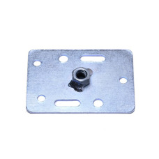 KVADO Широка опорна пластина з гайкою М8