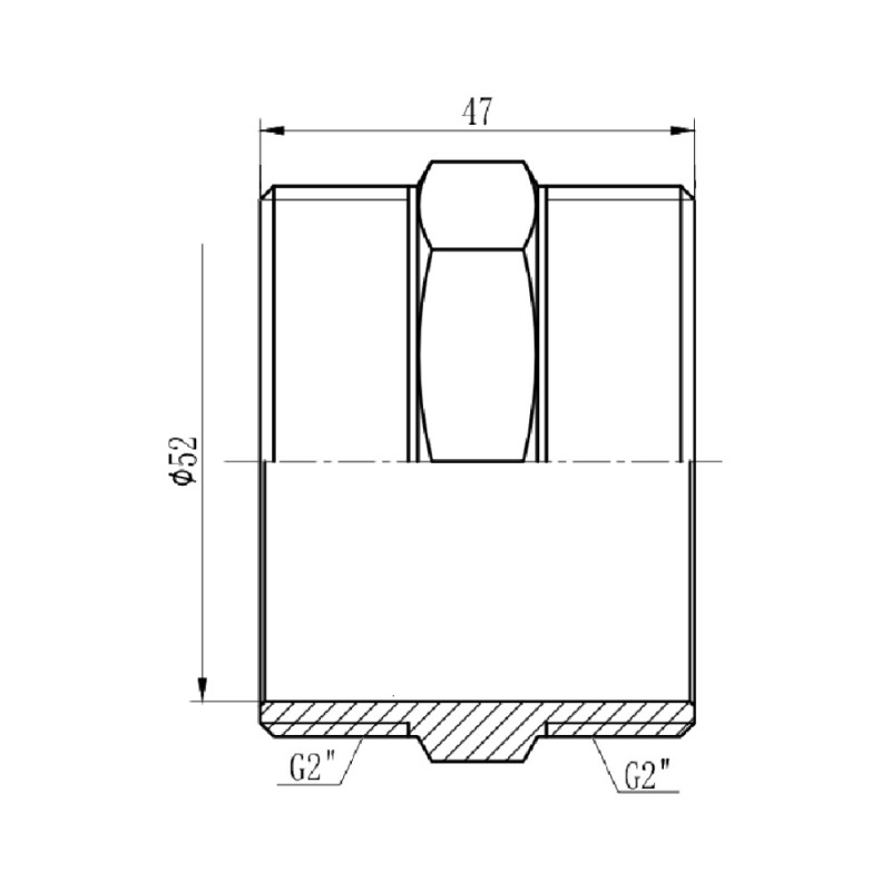 SD Forte Ниппель 2" SF35850