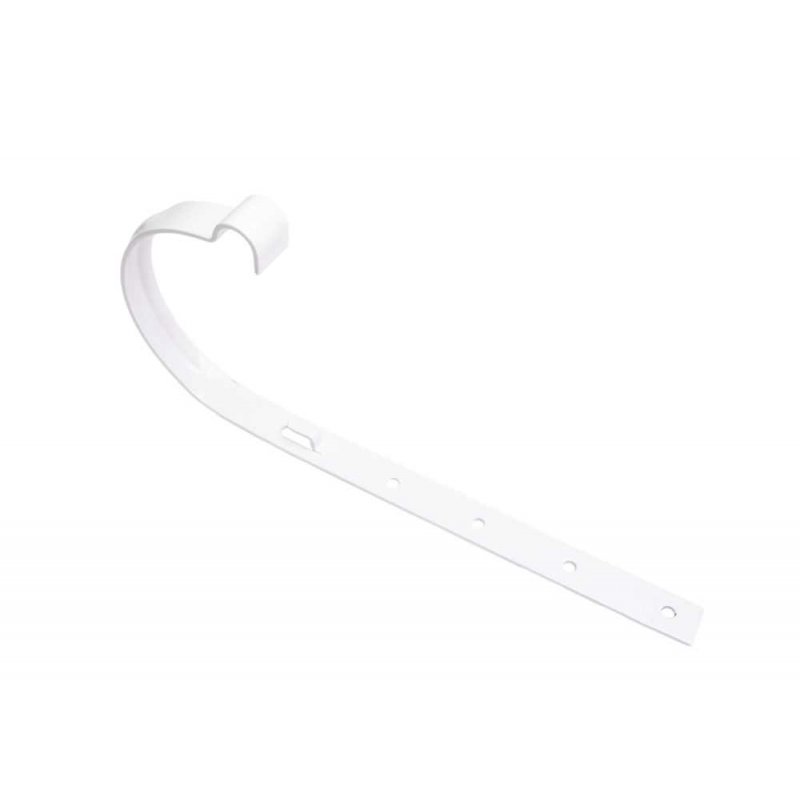 KVADO Кронштейн ринви 130, білий RAL9003 (для "Rainway")