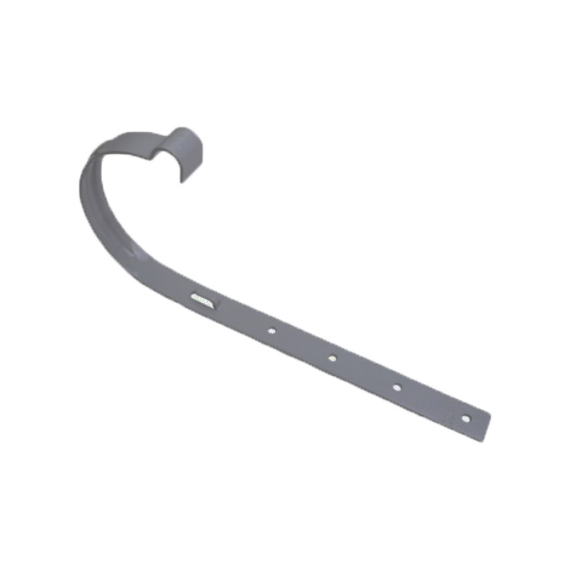 KVADO Кронштейн ринви 130, графіт RAL7024 (для "Rainway")