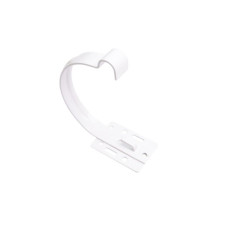 KVADO Кронштейн ринви М1-130, білий RAL9003 (для "Rainway")