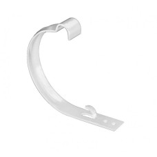 KVADO Кронштейн ринви М2-130, білий RAL9003 (для "Rainway")