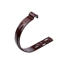 KVADO Тримач для ринви короткий М3-130, коричневий RAL8017 (для "Rainway")