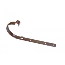 KVADO Кронштейн ринви 25х3.0 мм, цегляний RAL8004 (для "Bryza")