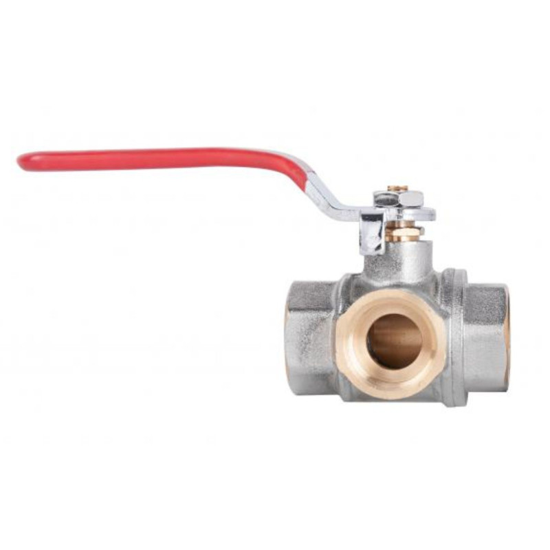 SD Plus Кран кульовий триходовий, канал-Т 1/2" ВР SD310W15