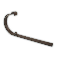 KVADO Тримач ринви металевий, коричневий (для "Galeco")