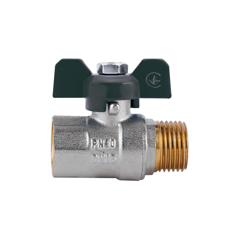 SD Plus Кран кульовий 1/2" ВЗ для води (метелик) SD607W15