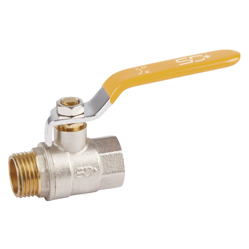 SD Plus Кран кульовий 1/2" ВЗ для газу (важіль) SD605G15