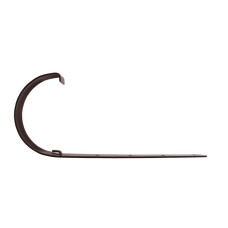 KVADO Тримач ринви металевий 120, коричневий RAL8019 (для "Devorex")