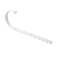 KVADO Кронштейн ринви 3.0 мм, білий RAL9003 (для "Regenau")