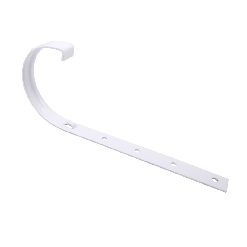 KVADO Кронштейн ринви 3.0 мм, білий RAL9003 (для "Regenau")